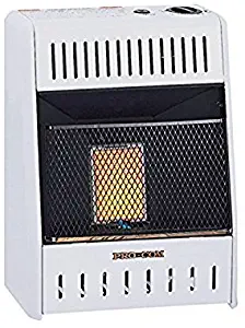 ProCom Heating INC MN060HPA 6,000 BTU Natural Gas Infrared Wall Heater, White