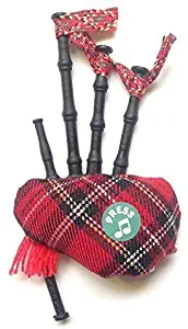 Scottish Gift - Tartan Musical Bagpipe Fridge Magnet
