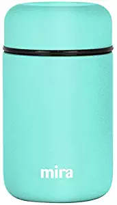 MIRA Lunch, Food Jar | Vacuum Insulated Stainless Steel Lunch Thermos | 13.5 oz | Teal