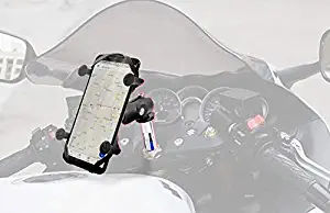 X Web Grip Mount Phone GPS Navigation Cradle Holder For Suzuki GSXR 600/750/1000 GSX 1300R HAYABUSA