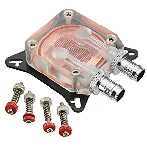 Semoic Gpu Water Block Cooling Double Channel of Copper Column Video Image Card Water Cooler Radiator 0.4Mm for W40