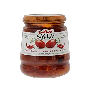 Sacla Italia Oven Baked Tomatoes with Chili 10.05 Oz