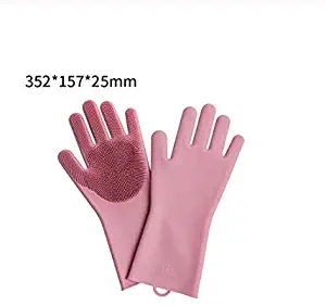 LILIXNX Cleaning Gloves Kitchen Foam Insulation Gloves Pot Oven Gloves Cooking Gloves Anti-hot Gloves Accessories Kitchen Heat Insulation Insulation