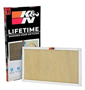 K&N Home Reusable Air AC Furnace Filter, 12x20x1