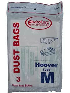 9 Hoover Dimension Canister Type M Vacuum Dust Bags, Fits all Dimension Vacuum Cleaners, HO-4010037M, 4010037M, H4010037M, 4010037, S3273, S3275, S3277, S3471, S3491, S3493, S3623 by EnviroCare