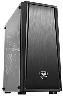 Cougar MX340 Mid Tower Side Tempered Glass; 2 x Air Filters (top and Bottom)
