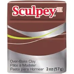 Sculpey Bulk Buy Polyform Sculpey III Polymer Clay 2 Ounces Chocolate S302-053 (5-Pack)