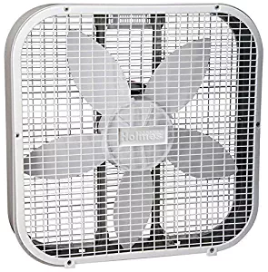 Holmes HBF2010AWM 20" White 3 Speed Box Fan