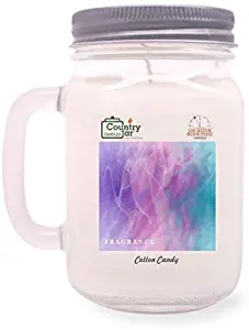 Country Jar Cotton Candy Soy Candle (14.5 oz. Mason Jar) Fall Sale is Back! See Details.