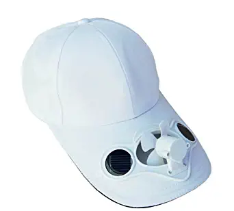 Solaration174; 7001 White Fan Baseball Golf Hat