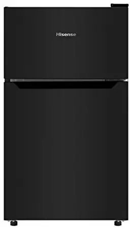 Hisense 3.2 CF Compact Refrigerator, Black