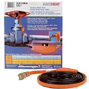 Easy Heat AHB-112 Cold Weather Valve and Pipe Heating Cable, 12-Feet