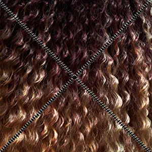 Ziggy Braid for Braids, Twists and Dreadlock Hair Extensions - Ombre Dark Burgundy/Honey Blonde Gtom/H.RD