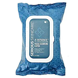 Serious Skincare A Defiance Facial Cleansing Cloths 30 Count
