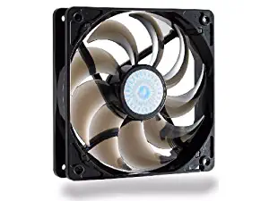 Cooler Master SickleFlow 120 - Sleeve Bearing 120mm Silent Fan for Computer Cases, CPU Coolers, and Radiators (Smoke Color)