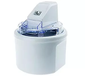 Cooks Essentials 1 qt Fully Automatic Ice Cream Maker, White