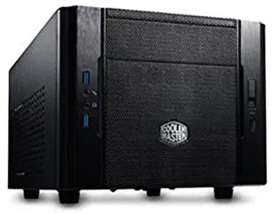 Cooler Master RC-130-KKN1 Elite 130 - Mini-ITX Computer Case with Mesh Front Panel and Water Cooling Support