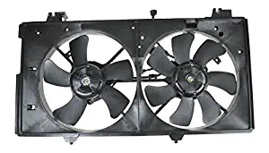 Dual Radiator Cooling Fan for 03-08 Mazda 6 Mazda6 3.0L V6