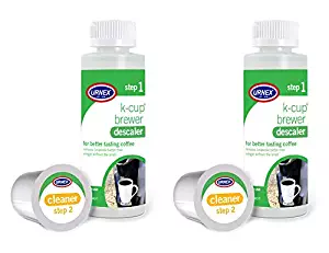 Urnex K-Cup Machine Descaler and Cleaner Kit - 2 Pack - Professional Coffee Machine Cleaner and Descaler