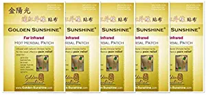 Golden Sunshine - Far Infrared Hot Herbal Patch - 5 Pack