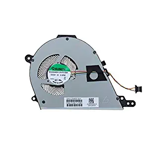 Z-one Fan Replacement for HP Chromebook 15-DE Series TPN-C140 CPU Cooling Fan 4-Wires 4-pins L54807-001