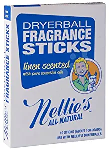 Nellie's All-Natural Fragrance Sticks - Linen Scented (Product to be Used with Nellie’s Quick Change PVC Free Dryerballs)