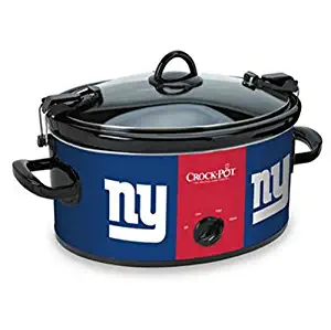 Official NFL Crock-pot Cook & Carry 6 Quart Slow Cooker - New York Giants