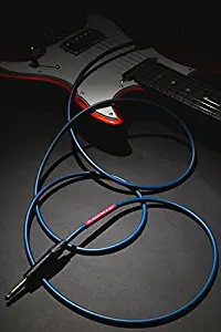 KAMINARI Electric Guitar Cable K-GC3SS 3m SS blue