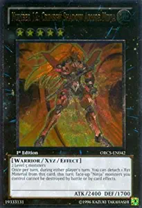 Yu-Gi-Oh! - Number 12: Crimson Shadow Armor Ninja (ORCS-EN042) - Order of Chaos - 1st Edition - Ultimate Rare