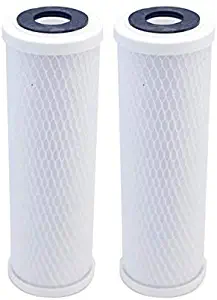 Pack of 2 Premium Countertop Water Replacement Filter compatible to Ecosoft For Use In the Countertop Ecosoft Water Filters by IPW Industries Inc.