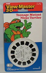 Teenage Mutant Ninja Turtles View-Master 3 reel Set - 21 3-D Images