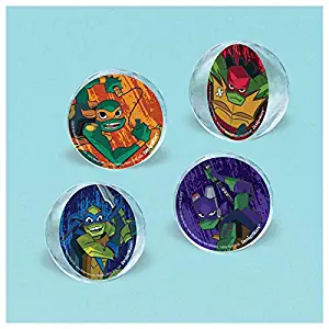 Rise of the TMNT Bounce Balls 4 Count