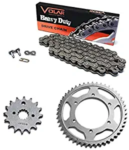 Volar Chain and Sprocket Kit - Heavy Duty for 2013-2017 Kawasaki Ninja 300 EX300