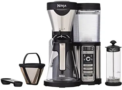 Ninja CF081 Coffee Bar Brewer with Glass Carafe and Reusable Filter