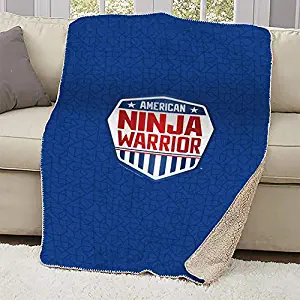 American Ninja Warrior Sherpa Blanket - 37" x 57"