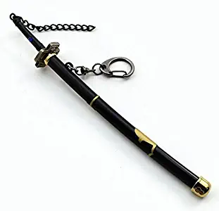 Miniature Keychain - Masamune Toy Military Last Samurai Sword Shop Ninja Blade Keychain Key Ring Firearms Accessories - Japanese Martial Arts Weapons Samurai Sword Katana Airsoft War Miniature Keychain Style Great for Your House Key Chain