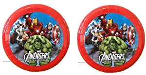 Avengers 7.5" Flying Disc Frisbee x 2