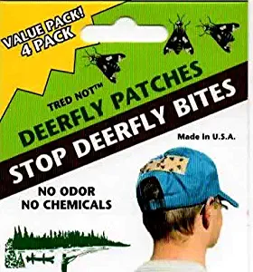 12 Deerfly Patches TredNot Deer Fly Strips