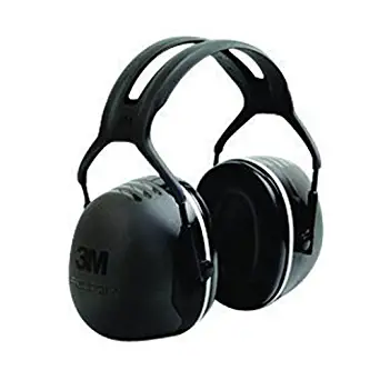 3M X5A Peltor Black Model X5A/37274(AAD) Over-The-Head Hearing Conservation Earmuffs, English, 15.34 fl. oz, Plastic, 1" x 1" x 1"