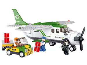 Sluban Cargo Plane Aviation Building Kit (251 Pieces)