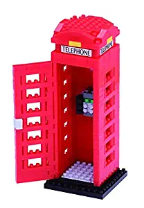 Nanoblock Telephone Box Building Kit