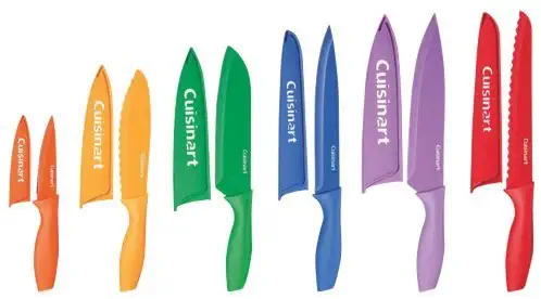 Cuisinart Advantage 12-PC Ceramic-Coated Knife Set (Renewed)