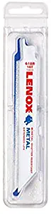 Lenox 20566-618R 5 Pack 6" 18 TPI Metal Reciprocating Blades