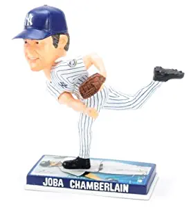 New York Yankees Joba Chamberlain 2009 Photo Base Bobblehead Figure