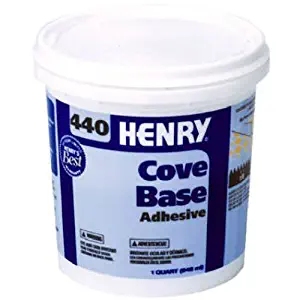 Henry, WW Company 12109 QT #440 Cove Adhesive, Beige