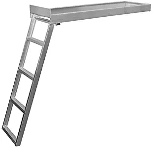 AMRJ-CSD1-5 * JIF Marine 5 Step Under-Deck Pontoon Ladder - Flat Front