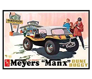 #scm006 AMT The Original Meyers "Manx" Dune Buggy, Auto World Exclusive ,Molded in Purple 1/25 Scale Plastic model Kit,Needs Assembly