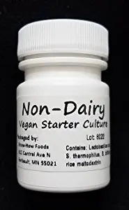 Vegan Non-Dairy Yogurt Starter (15 gal) - Culture Up to 15 gal of Dairy-Free Nutmilk