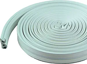 M-D Building Products 43846 Thermal Blend All Climate Wave Profile Weather-Strip, W X 17 Ft L X 3/8 in T, White