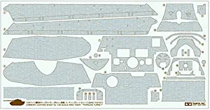 Tamiya 300012649 – 1: 35 Bedroom Furniture Set Photo Parts for King Tiger Porsch